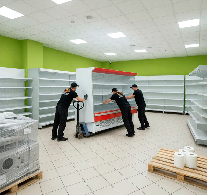 Переезд магазина в Курске